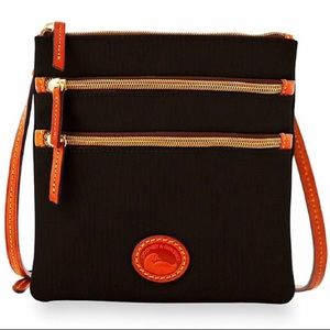 Dooney & Bourke Triple Zip Crossbody Bag